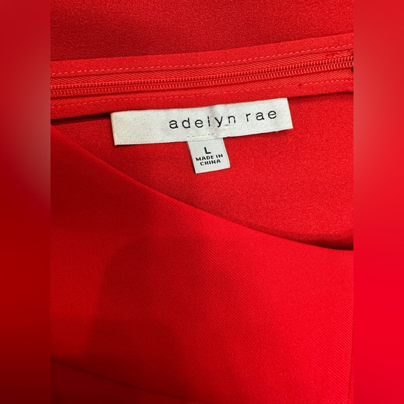 Adelyn Rae Size Large Red Dress - Picture 7 of 8